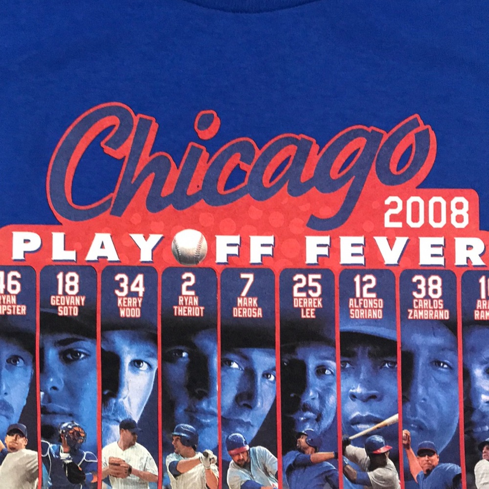 Chicago 2008 Playoff T-shirt - Size L - $20